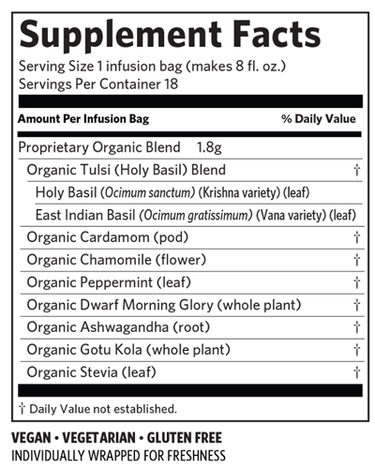 Tulsi Sleep 18 Bags Organic India Supplement - Conners Clinic
